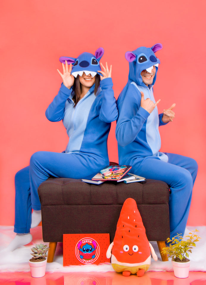 PIJAMA DE STITCH Y ANGELA